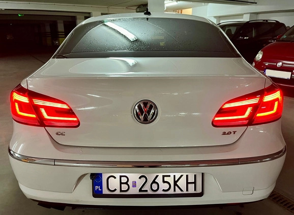 Volkswagen CC cena 45500 przebieg: 190000, rok produkcji 2012 z Bydgoszcz małe 121